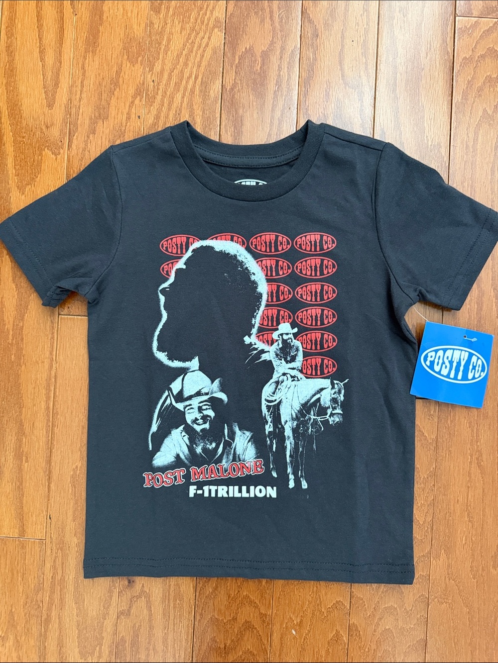 Posty Co. F-1Trillion 2025 Graphic Tee 4T NWT
